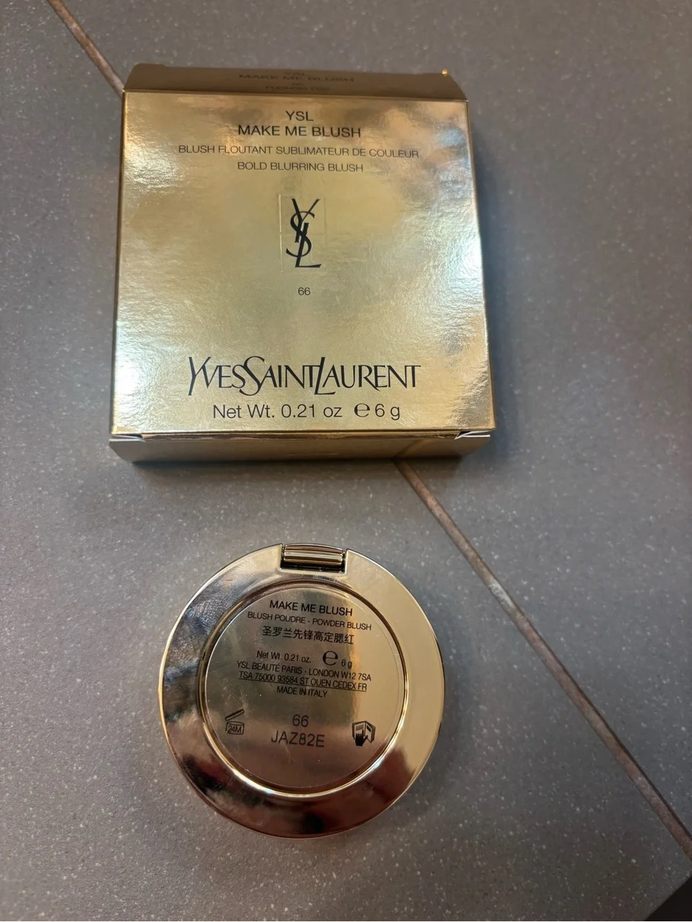 Yves Saint Laurent Radiant Fuchsia Shimmer Blush -BRAND NEW AND NEVER USED’